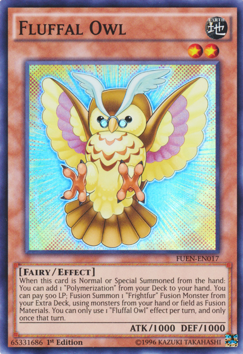 Fluffal Owl [FUEN-EN017] Super Rare | Clutch Gaming