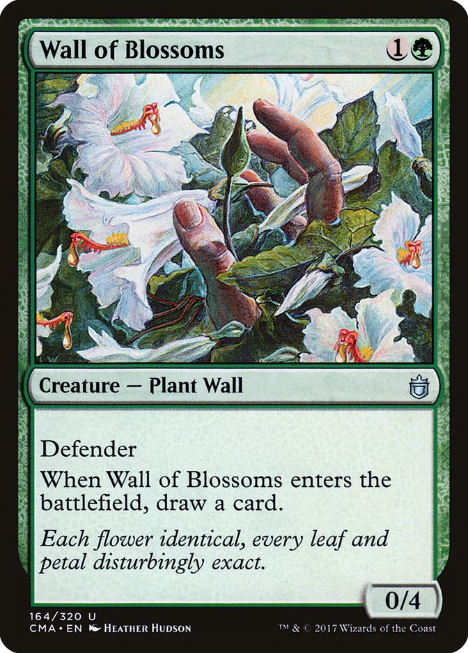 Wall of Blossoms [Commander Anthology] | Clutch Gaming