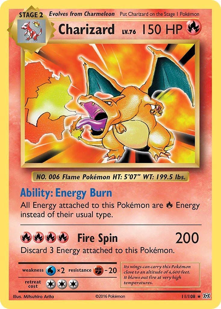 Charizard (11/108) [XY: Evolutions] | Clutch Gaming