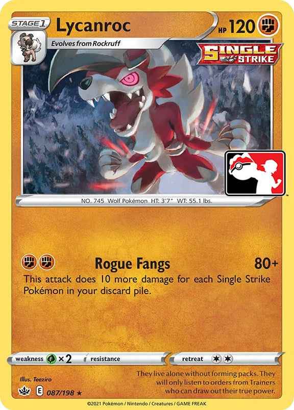 Lycanroc (087/198) [Prize Pack Series One] | Clutch Gaming