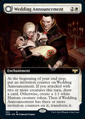 Wedding Announcement // Wedding Festivity (Extended Art) [Innistrad: Crimson Vow] | Clutch Gaming