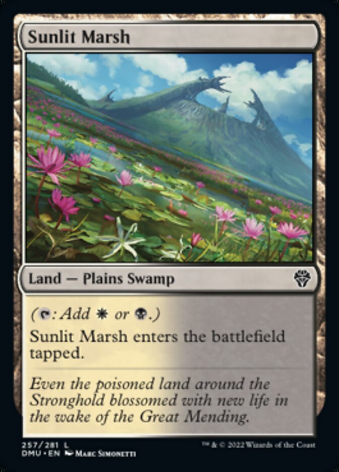 Sunlit Marsh [Dominaria United] | Clutch Gaming