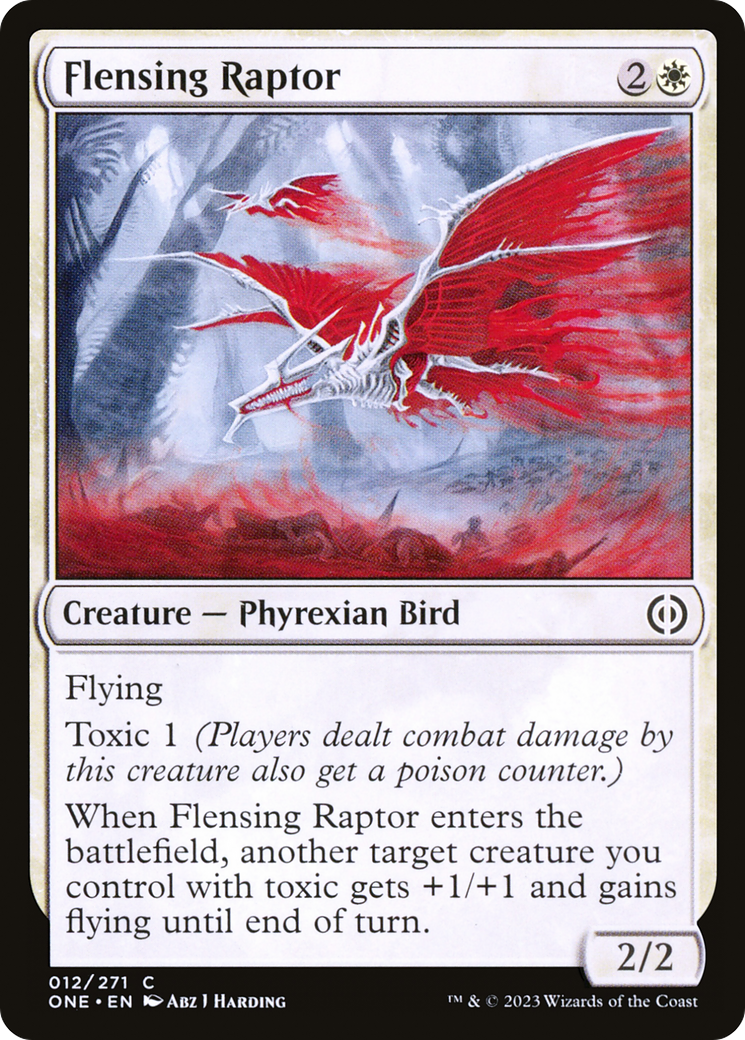 Flensing Raptor [Phyrexia: All Will Be One] | Clutch Gaming