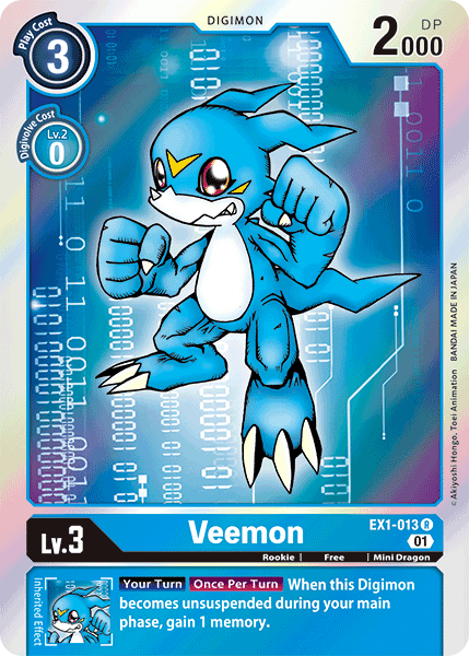 Veemon [EX1-013] [Classic Collection] | Clutch Gaming