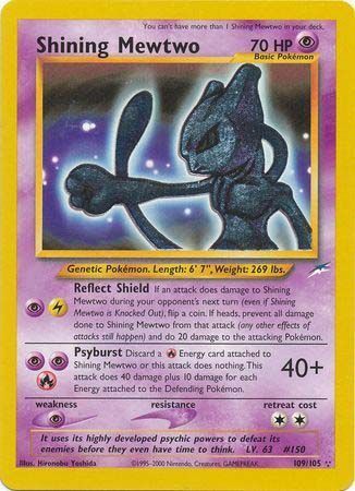 Shining Mewtwo (109/105) [Neo Destiny Unlimited] | Clutch Gaming