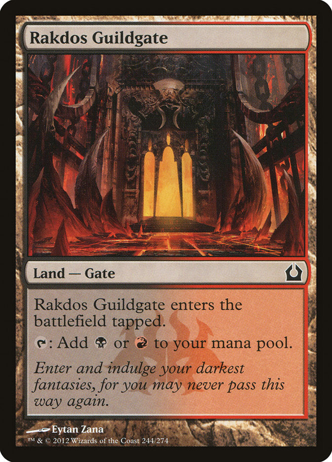 Rakdos Guildgate [Return to Ravnica] | Clutch Gaming