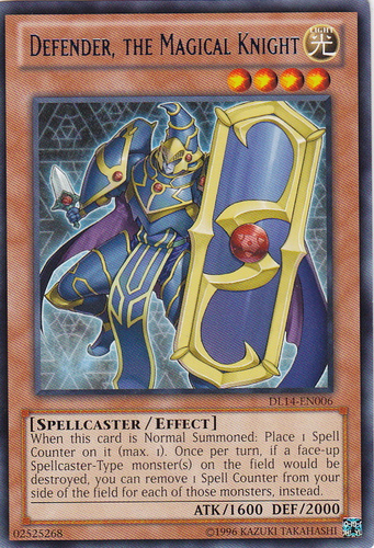 Defender, the Magical Knight (Blue) [DL14-EN006] Rare | Clutch Gaming