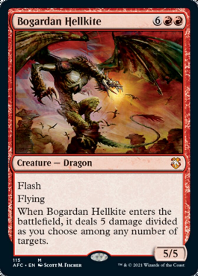 Bogardan Hellkite [Dungeons & Dragons: Adventures in the Forgotten Realms Commander] | Clutch Gaming