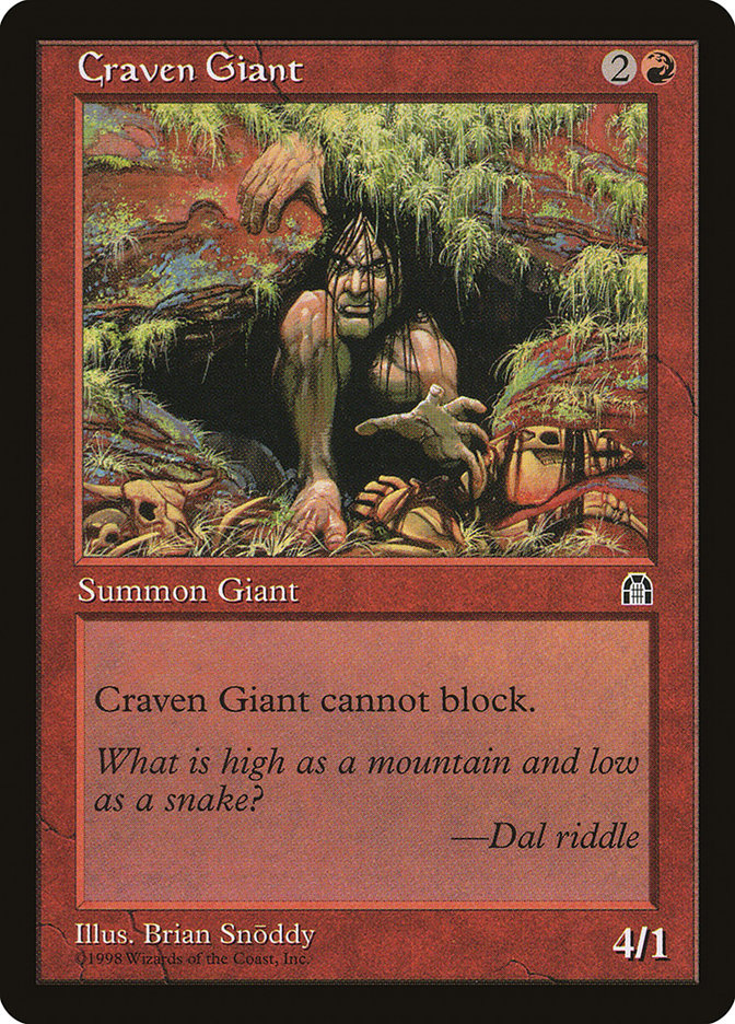 Craven Giant [Stronghold] | Clutch Gaming