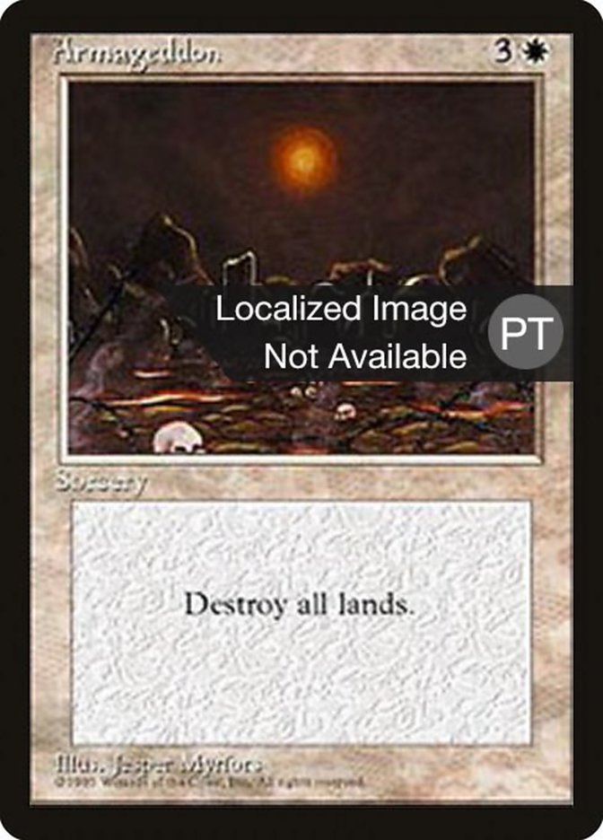 Armageddon [Fourth Edition (Foreign Black Border)] | Clutch Gaming