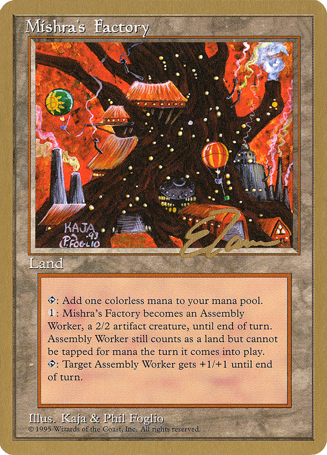 Mishra's Factory (Eric Tam) [Pro Tour Collector Set] | Clutch Gaming