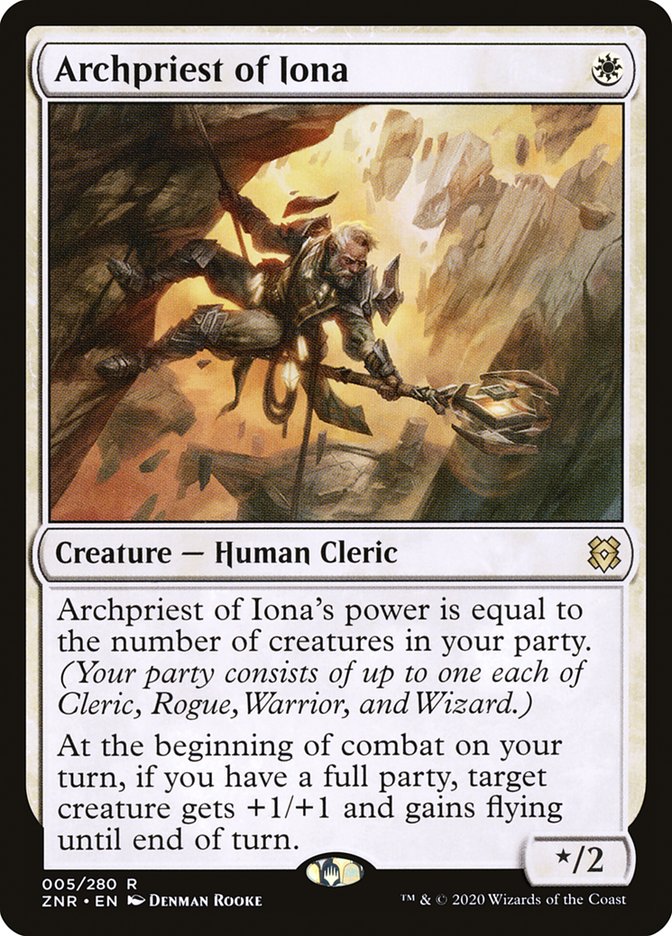 Archpriest of Iona [Zendikar Rising] | Clutch Gaming