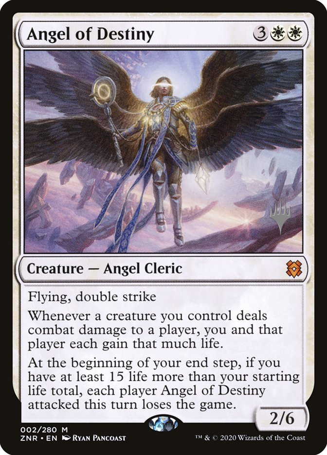 Angel of Destiny (Promo Pack) [Zendikar Rising Promos] | Clutch Gaming