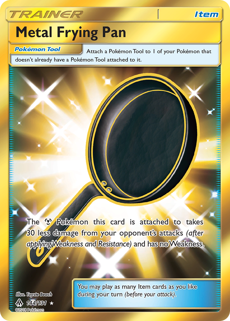 Metal Frying Pan (144/131) [Sun & Moon: Forbidden Light] | Clutch Gaming