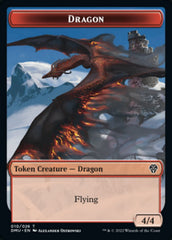 Soldier // Dragon Double-Sided Token [Dominaria United Tokens] | Clutch Gaming