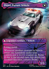 Prowl, Stoic Strategist // Prowl, Pursuit Vehicle (Shattered Glass) [Transformers] | Clutch Gaming