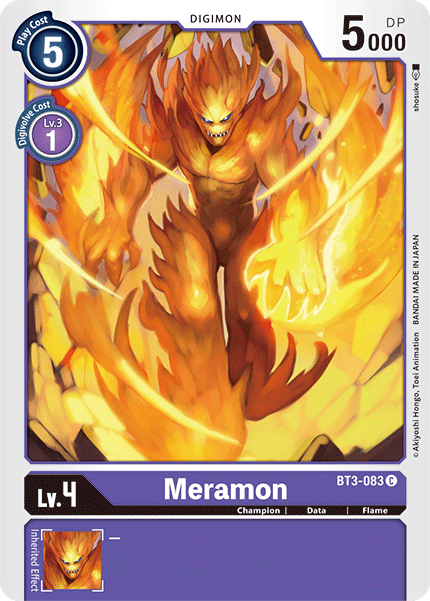 Meramon [BT3-083] [Release Special Booster Ver.1.5] | Clutch Gaming