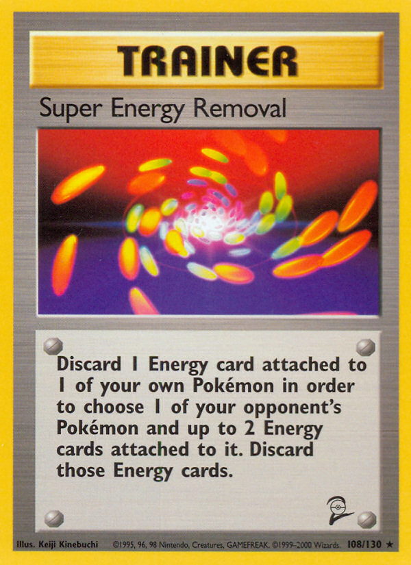 Super Energy Removal (108/130) [Base Set 2] | Clutch Gaming