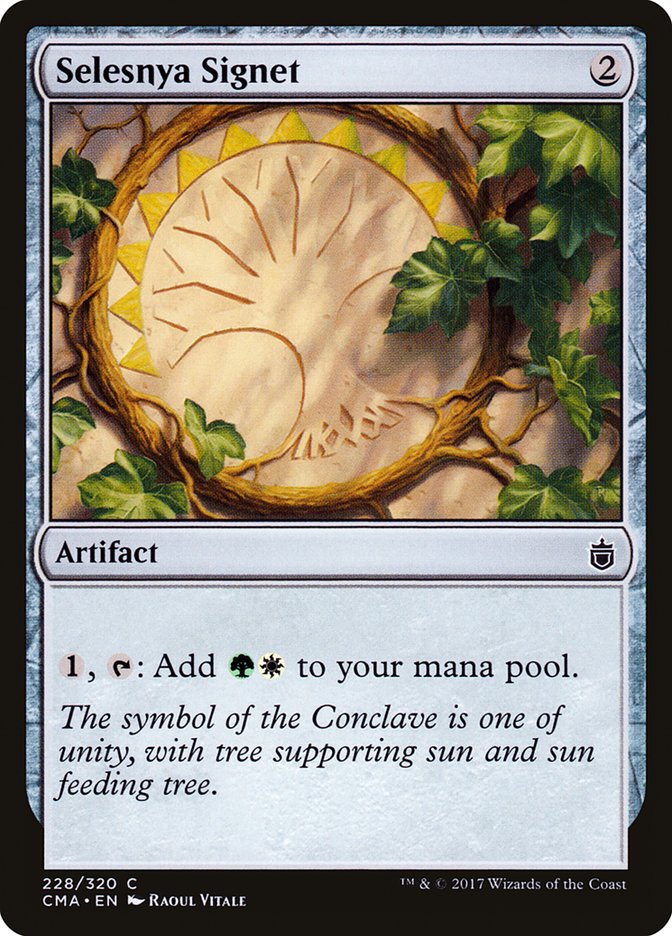 Selesnya Signet [Commander Anthology] | Clutch Gaming
