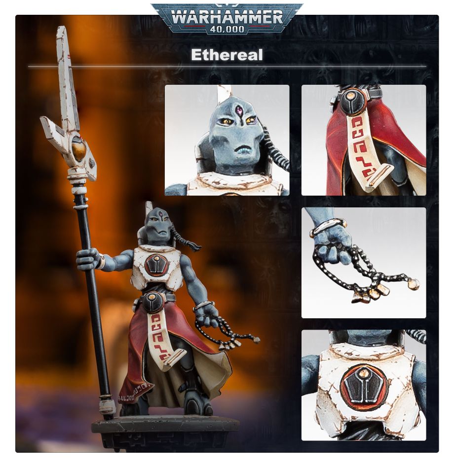 Warhammer: 40,000 - Ethereal - T'au Empire | Clutch Gaming