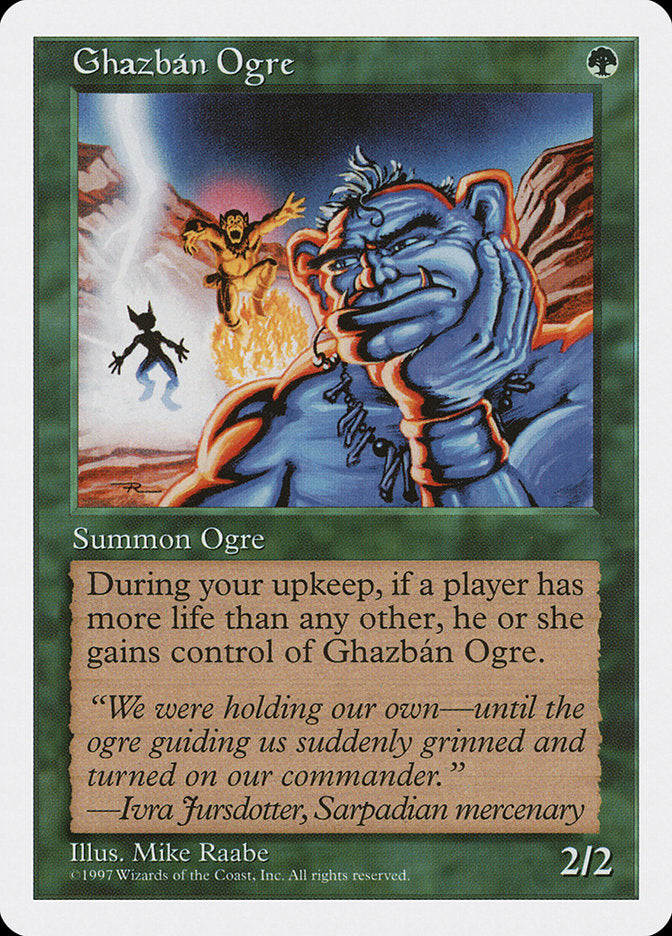 Ghazban Ogre [Fifth Edition] | Clutch Gaming