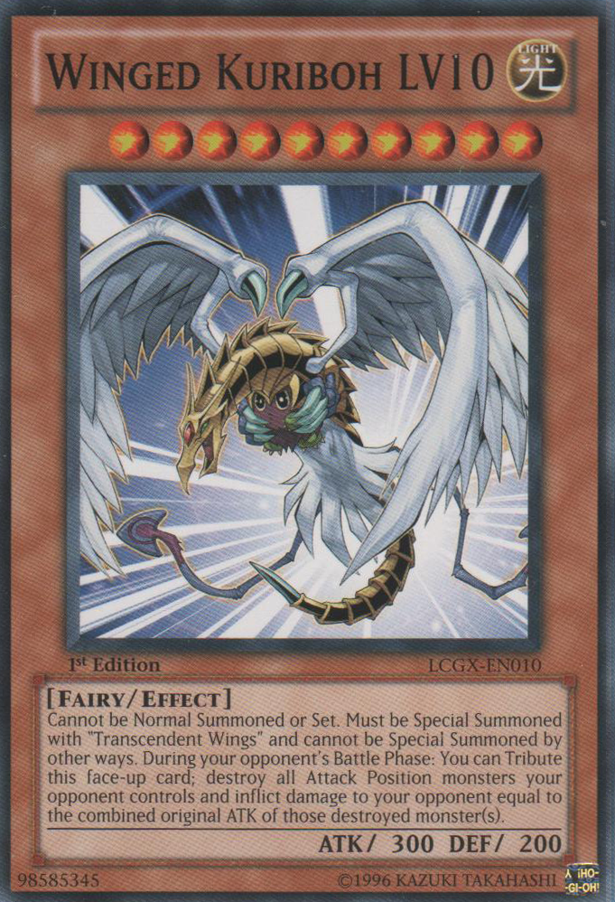 Winged Kuriboh LV10 [LCGX-EN010] Common | Clutch Gaming