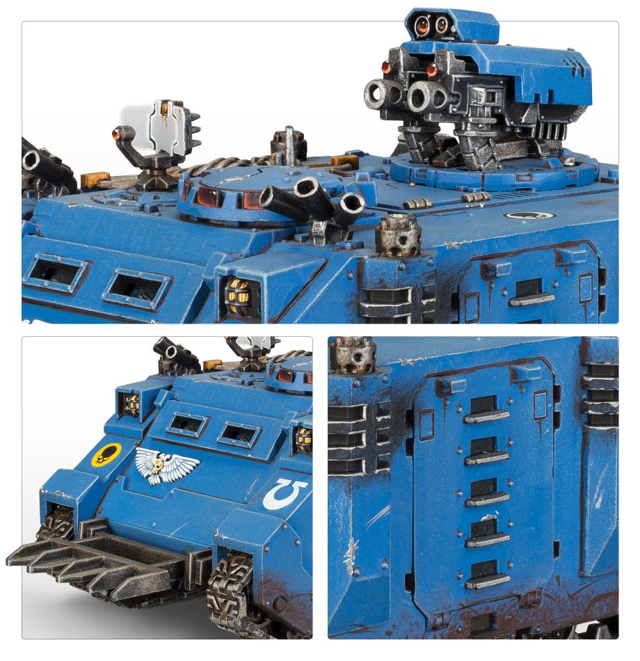 warhammer 40k 40,000 space marines razorback | Clutch Gaming
