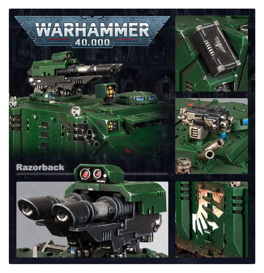 warhammer 40k 40,000 space marines razorback | Clutch Gaming