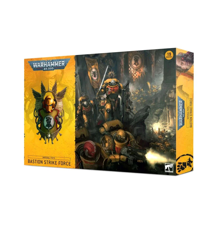 Warhammer 40k - Imperial Fists - Bastion Strike Force | Clutch Gaming