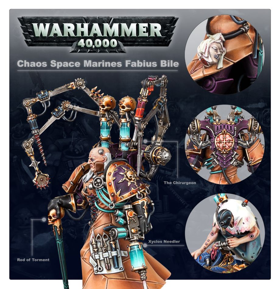 Warhammer 40,000 - Fabius Bile | Clutch Gaming