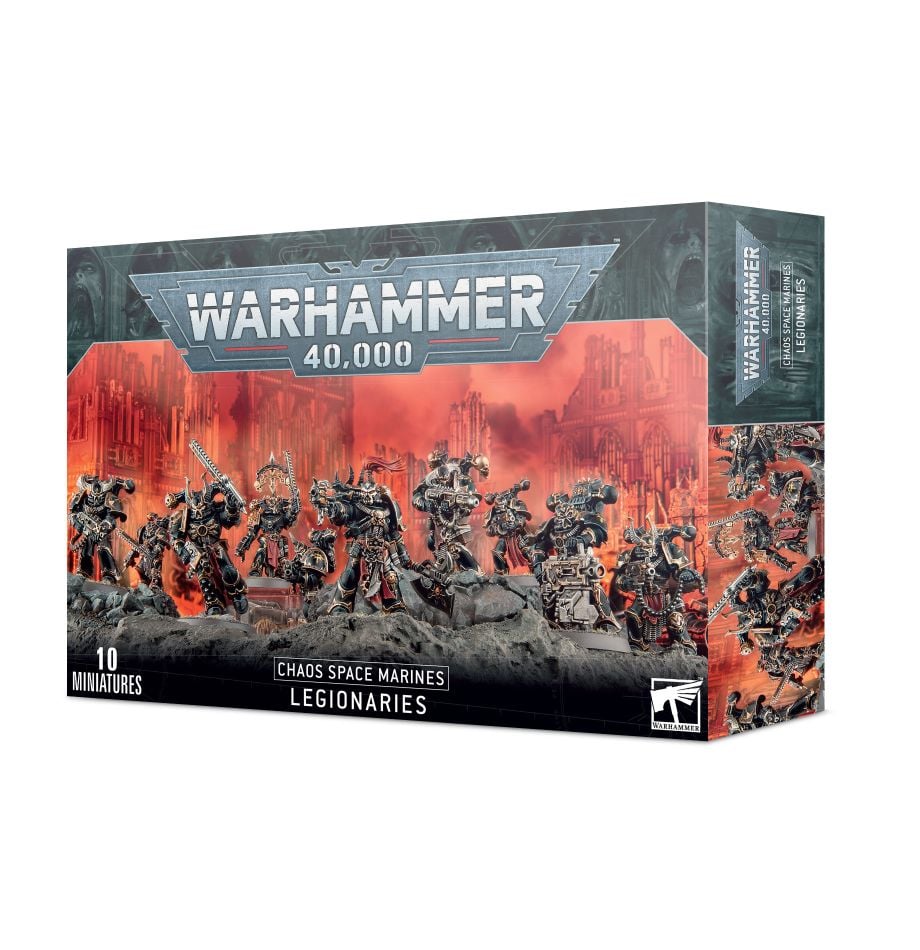Warhammer: 40k - Chaos Space Marines - Legionaries | Clutch Gaming