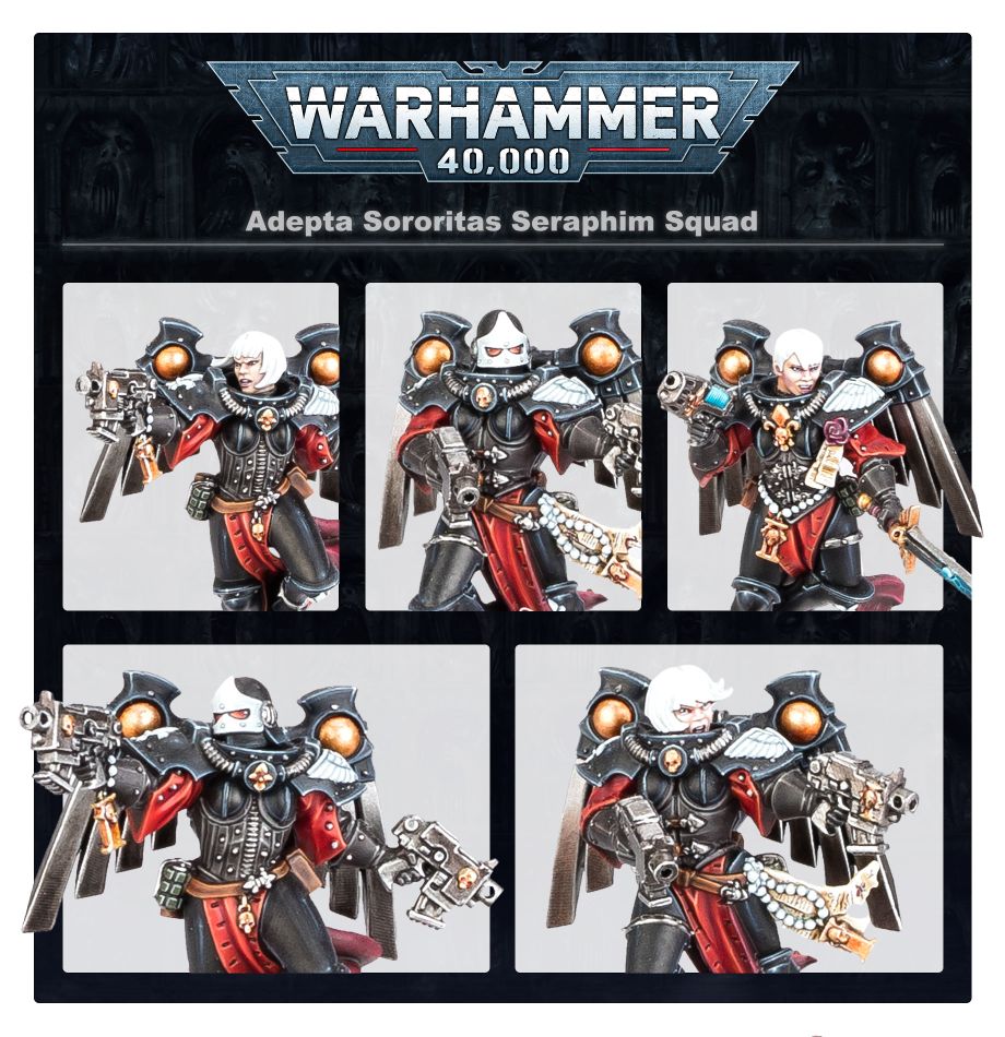 warhammer 40k 40,000 adepta sororitas combat patrol | Clutch Gaming