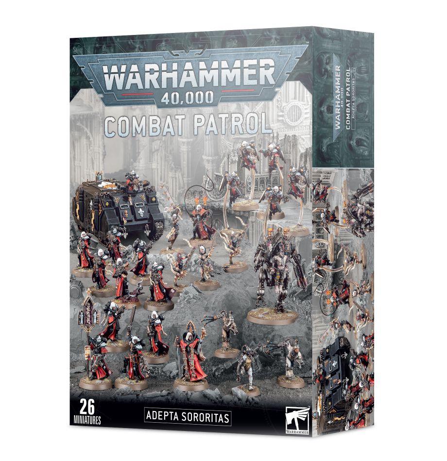 warhammer 40k 40,000 adepta sororitas combat patrol | Clutch Gaming