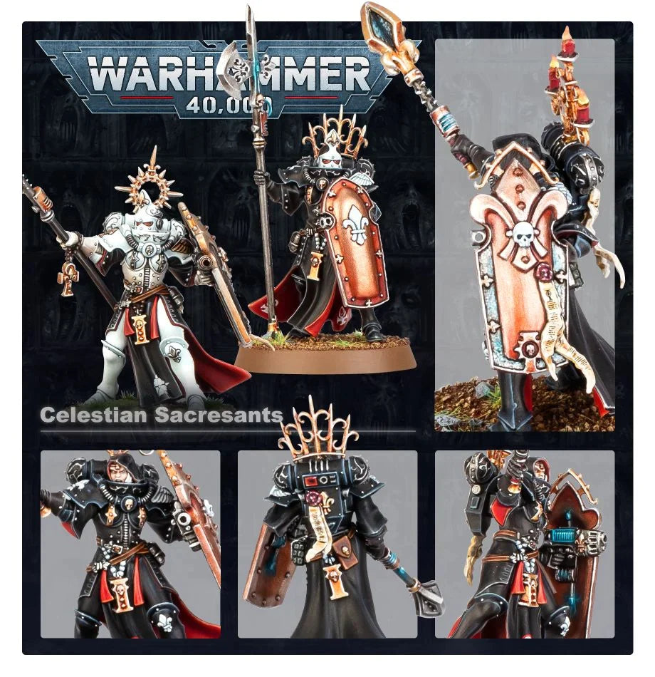 Warhammer 40,000: Adepta Sororitas - Celestian Sacresants | Clutch Gaming