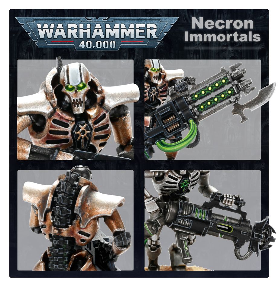 Warhammer: 40k - Necrons - Immortals | Clutch Gaming