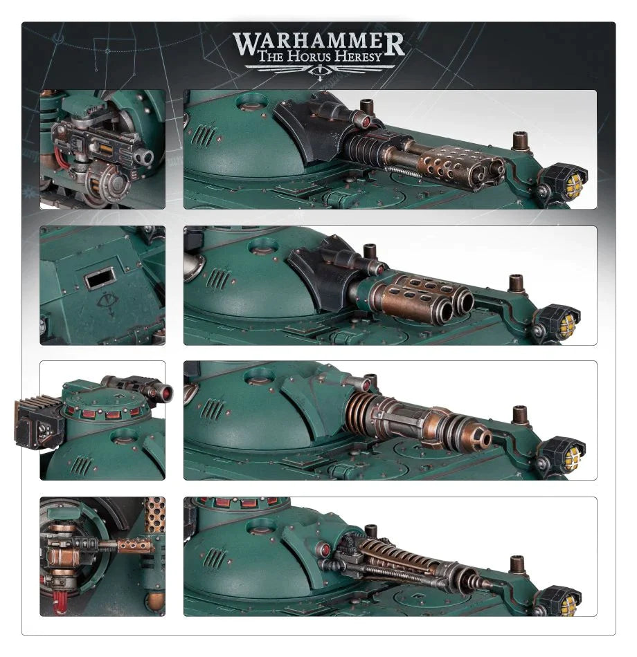 Warhammer: The Horus Heresay - Legiones Astartes - Deimos Pattern Predator Support Tank | Clutch Gaming
