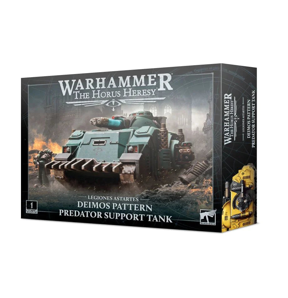 Warhammer: The Horus Heresay - Legiones Astartes - Deimos Pattern Predator Support Tank | Clutch Gaming