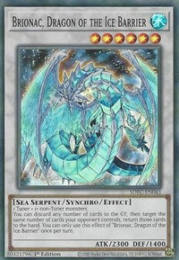 Brionac, Dragon of the Ice Barrier [SDFC-EN043] Super Rare | Clutch Gaming