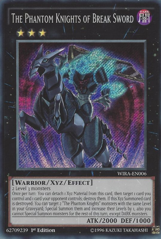 The Phantom Knights of Break Sword [WIRA-EN006] Secret Rare | Clutch Gaming