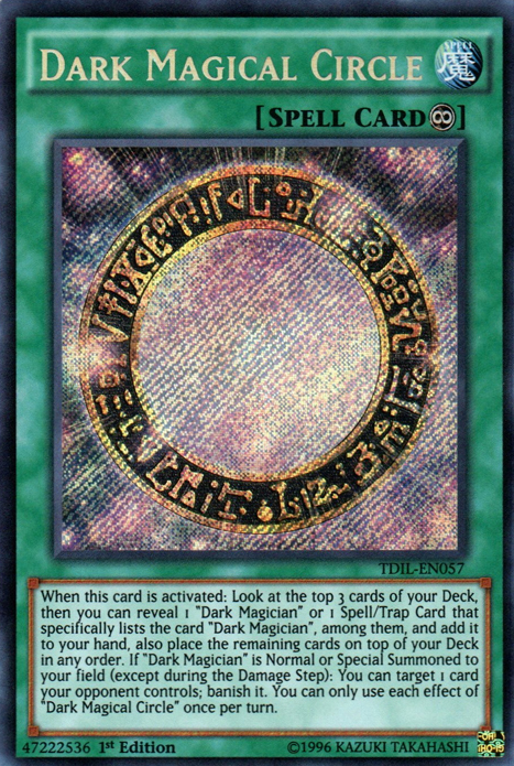 Dark Magical Circle [TDIL-EN057] Secret Rare | Clutch Gaming