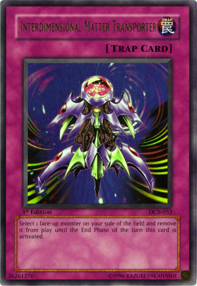 Interdimensional Matter Transporter [DCR-052] Ultra Rare | Clutch Gaming