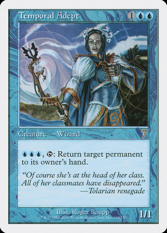 Temporal Adept [Seventh Edition] | Clutch Gaming