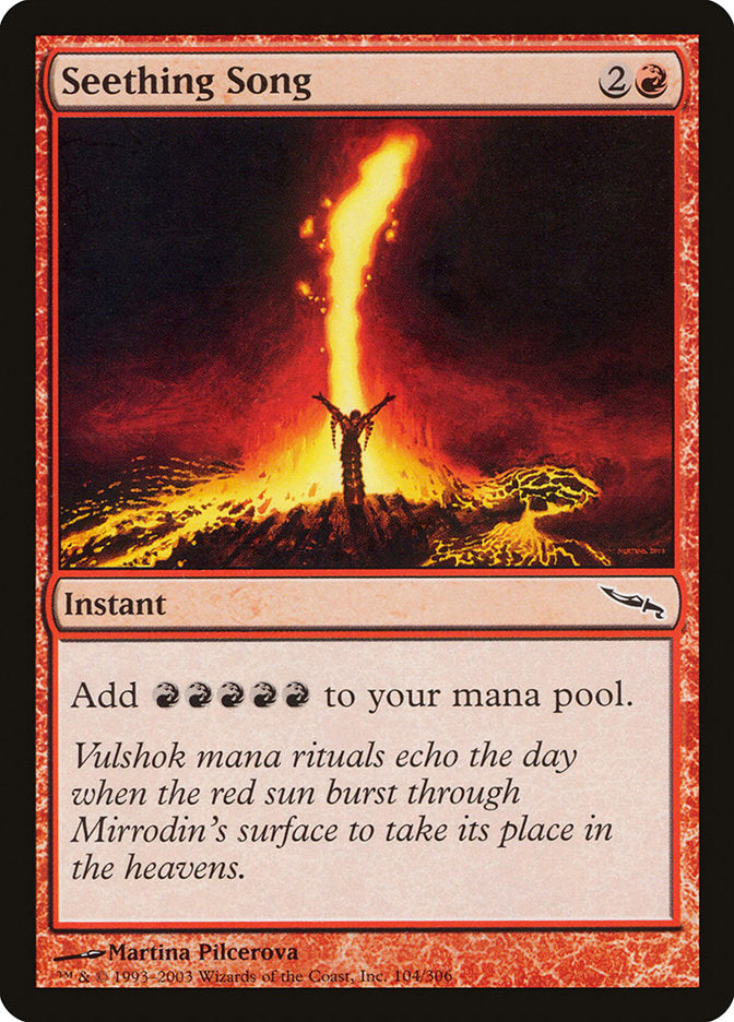 Seething Song [Mirrodin] | Clutch Gaming