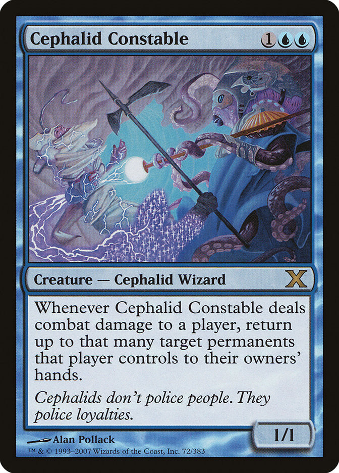 Cephalid Constable [Tenth Edition] | Clutch Gaming