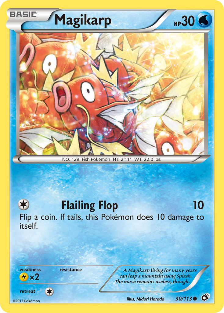 Magikarp (30/113) [Black & White: Legendary Treasures] | Clutch Gaming