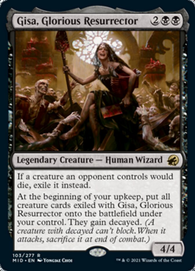 Gisa, Glorious Resurrector [Innistrad: Midnight Hunt] | Clutch Gaming