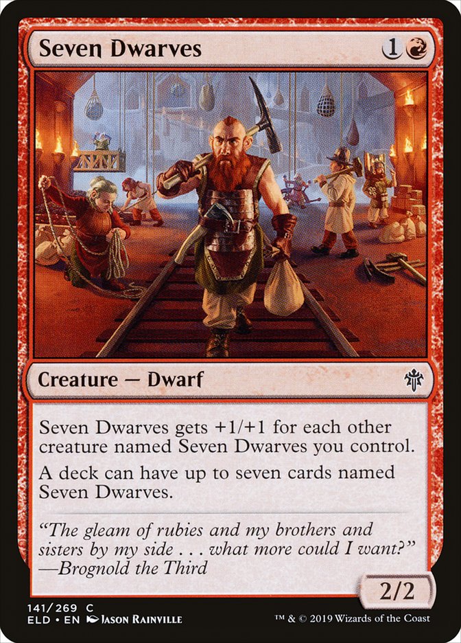 Seven Dwarves [Throne of Eldraine] | Clutch Gaming