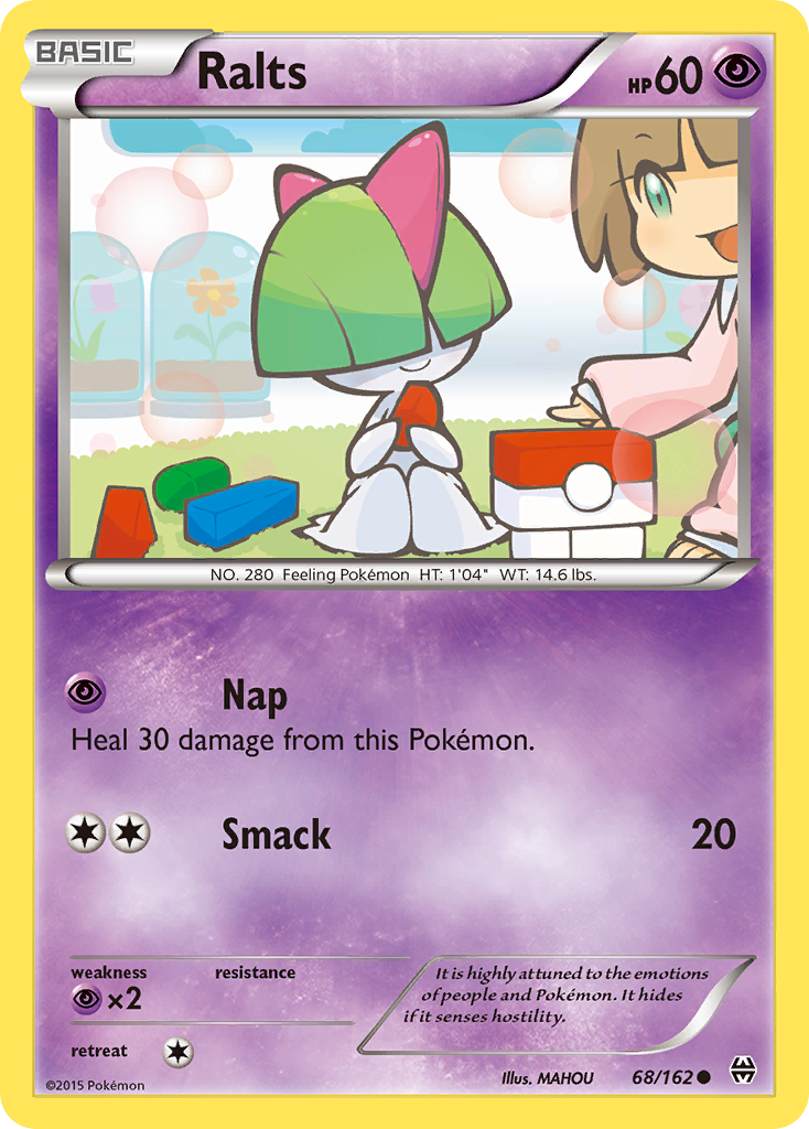 Ralts (68/162) [XY: BREAKthrough] | Clutch Gaming