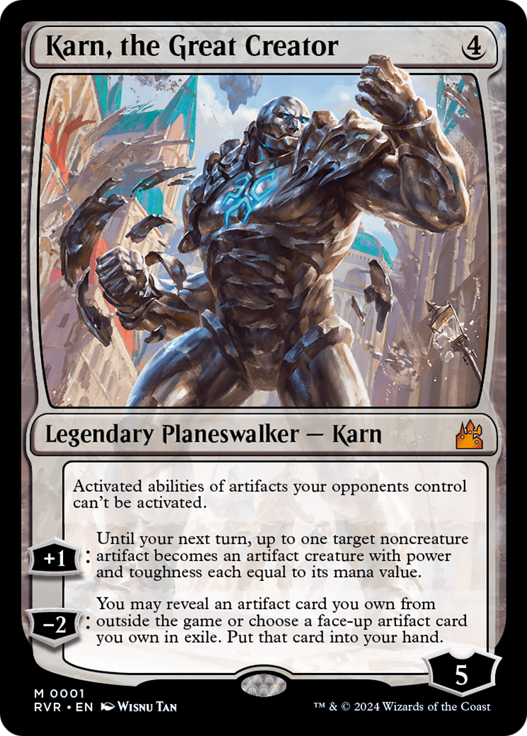 Karn, the Great Creator [Ravnica Remastered] | Clutch Gaming