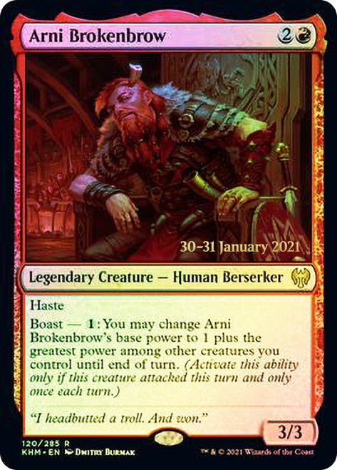 Arni Brokenbrow [Kaldheim Prerelease Promos] | Clutch Gaming